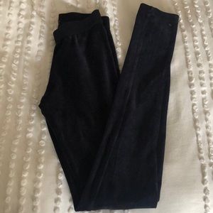 Jack Wills Size 4 Velvet Leggings